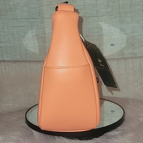 Disney Loungefly The Little Mermaid Flounder Crossbody Handbag - Picture 5 of 10